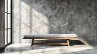 Beton ciré meubelen voor een modern interieur